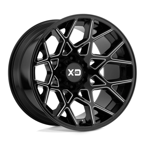 XD Series XD831 CHOPSTIX Gloss Black Milled 20x12 -44 5x139.7mm 78.1mm - WheelWiz