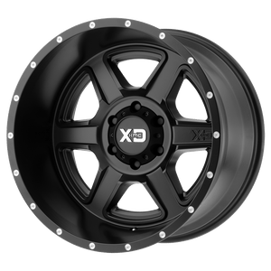 XD Series XD832 FUSION Satin Black 18x9 +18 6x135mm 87.1mm - WheelWiz