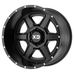 XD Series XD832 FUSION Satin Black 20x9 -12 5x127mm 72.6mm - WheelWiz