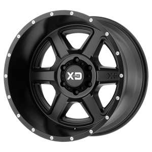XD Series XD832 FUSION Satin Black 20x12 -44 8x165.1mm 125.1mm - WheelWiz