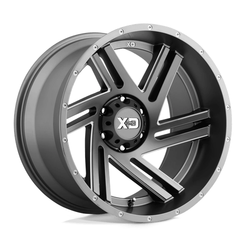 XD Series XD835 SWIPE Satin Gray Milled 17x9 +18 6x114.3mm 72.6mm - Wheelwiz