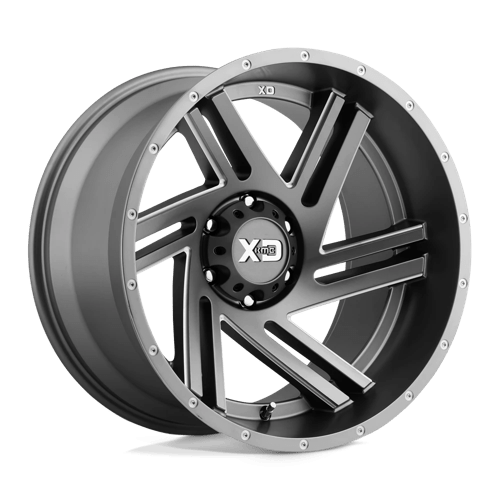 XD Series XD835 SWIPE Satin Gray Milled 18x9 +18 6x114.3mm 66.1mm - WheelWiz