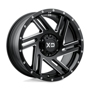 XD Series XD835 SWIPE Satin Black Milled 20x12 -44 8x170mm 125.1mm - WheelWiz