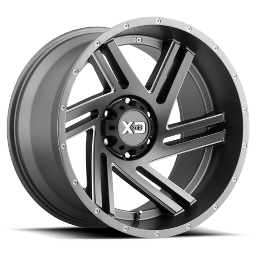 XD Series XD835 SWIPE Satin Gray Milled 20x9 +40 6x114.3mm 72.6mm