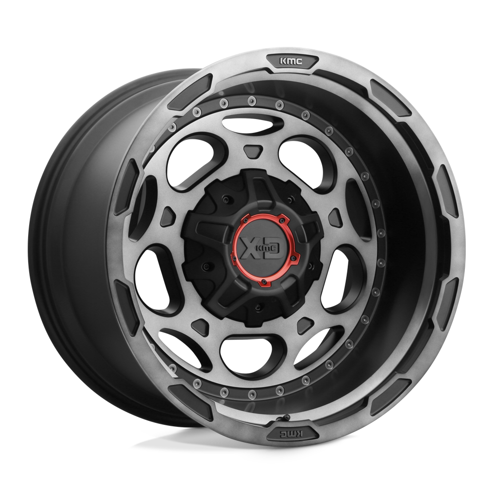 XD Series XD837 DEMODOG Satin Black Gray Tint 20x9 00 8x165.1mm 125.1mm - WheelWiz