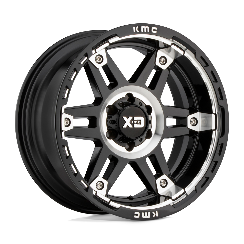 XD Series XD840 SPY II Gloss Black Machined 20x9 00 8x170mm 125.1mm - WheelWiz