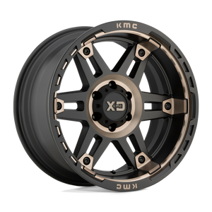 XD Series XD840 SPY II Satin Black Dark Tint 17x9 00 6x139.7mm 106.1mm - WheelWiz