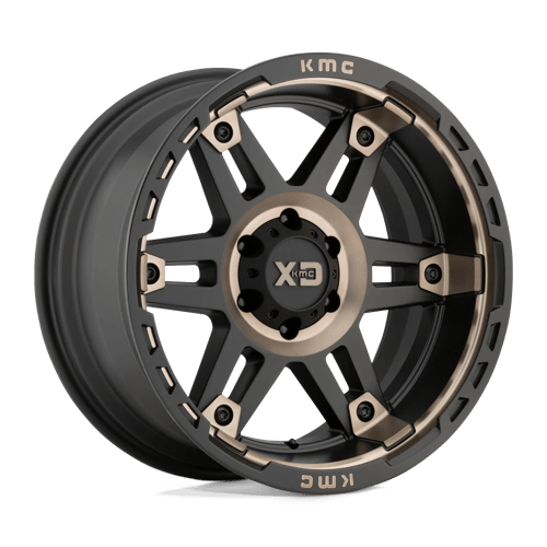 XD Series XD840 SPY II Satin Black Dark Tint 20x10 -18 8x180mm 124.2mm - WheelWiz