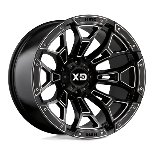 XD Series XD841 BONEYARD Gloss Black Milled 20x12 -44 8x165.1mm 125.1mm - Wheelwiz