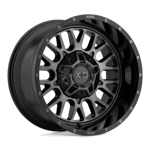 XD Series XD842 SNARE Gloss Black Gray Tint 20x9 00 8x180mm 124.2mm - WheelWiz
