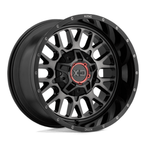 XD Series XD842 SNARE Gloss Black W/ Gray Tint 20x9 0 5x127|5x139.7mm 78.1mm - Wheelwiz