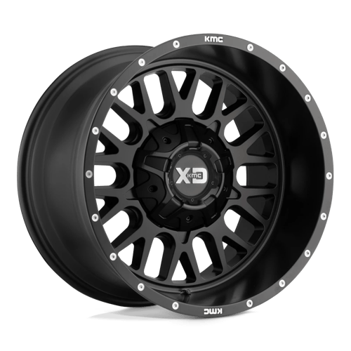 XD Series XD842 SNARE Satin Black 20x9 +18 8x165.1mm 125.1mm - WheelWiz