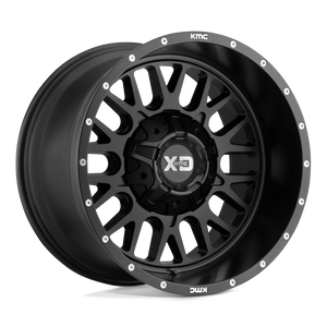 XD Series XD842 SNARE Satin Black 20x12 -44 8x180mm 124.2mm - WheelWiz