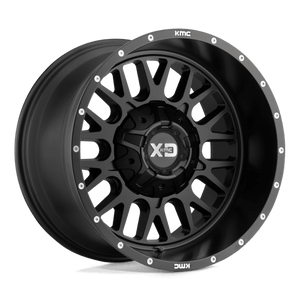 XD Series XD842 SNARE Satin Black 20x12 -44 8x180mm 124.2mm - WheelWiz