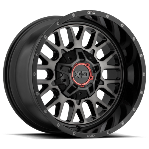 XD Series XD842 SNARE Gloss Black W/ Gray Tint 20x9 +18 8x165.1mm 125.1mm