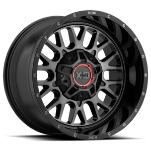 XD Series XD842 SNARE Gloss Black W/ Gray Tint 20x9 +18 8x165.1mm 125.1mm