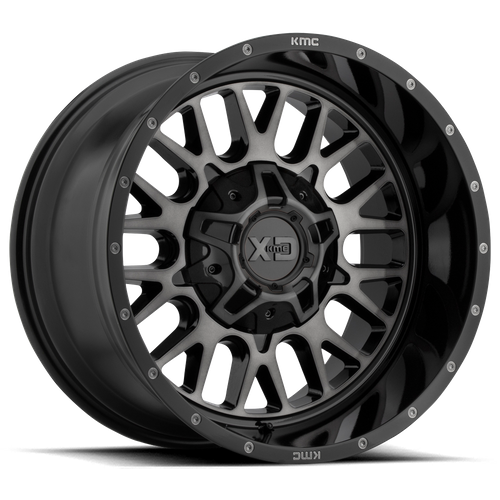 XD Series XD842 SNARE Gloss Black W/ Gray Tint 20x9 +18 8x165.1mm 125.1mm