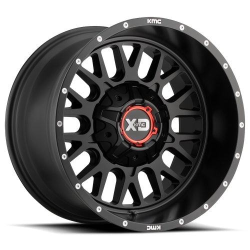 XD Series XD842 SNARE Satin Black 20x9 0 5x139.7|5x150mm 110.1mm