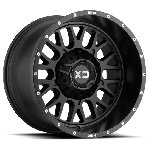 XD Series XD842 SNARE Satin Black 20x10 -18 8x165.1mm 125.1mm