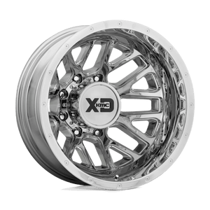 XD Series XD843 GRENADE DUALLY Chrome - Rear 17x6.5 -140 8x200mm 142mm - WheelWiz