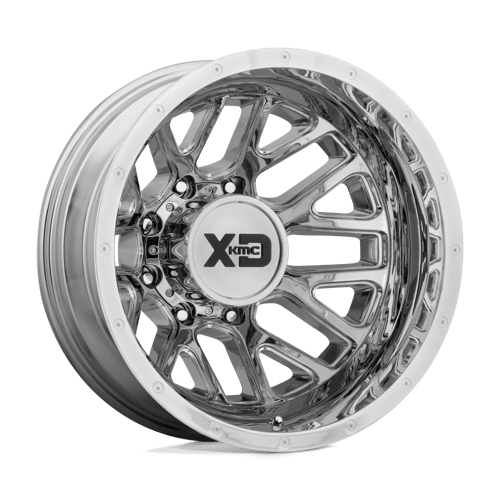 XD Series XD843 GRENADE DUALLY Chrome 17x6.5 -155 8x210mm 154.3mm - Wheelwiz