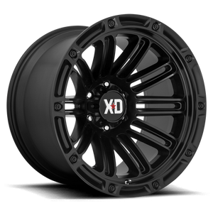 XD Series XD846 DOUBLE DEUCE Satin Black 20x10 -18 6x135mm 87.1mm