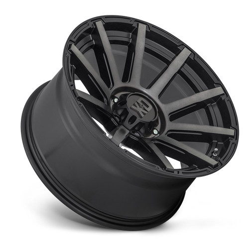 XD Series XD847 OUTBREAK Satin Black W/ Gray Tint 22x10 -18 8x180mm 124.2mm