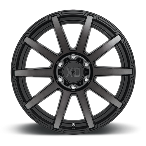XD Series XD847 OUTBREAK Satin Black W/ Gray Tint 18x9 0 5x139.7mm 78.1mm
