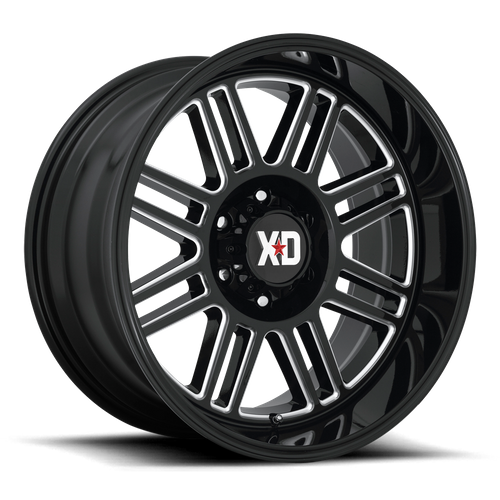 XD Series XD850 CAGE Gloss Black Milled 20x10 -18 5x139.7mm 78.1mm