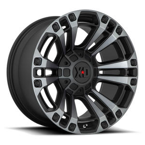 XD Series XD851 MONSTER 3 Satin Black W/ Gray Tint 20x10 -18 6x135|6x139.7mm 106.1mm