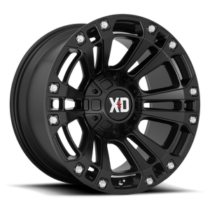 XD Series XD851 MONSTER 3 Satin Black 20x10 -18 6x135|6x139.7mm 106.1mm