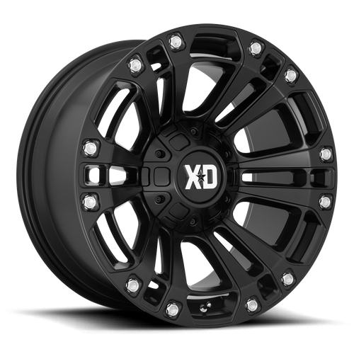 XD Series XD851 MONSTER 3 Satin Black 20x9 +18 Custom 78.1mm - Wheelwiz