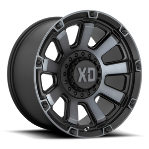 XD Series XD852 GAUNTLET Satin Black W/ Gray Tint 20x9 0 5x127|5x139.7mm 78.1mm