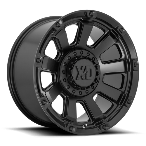XD Series XD852 GAUNTLET Satin Black 17x9 0 Custom 78.1mm