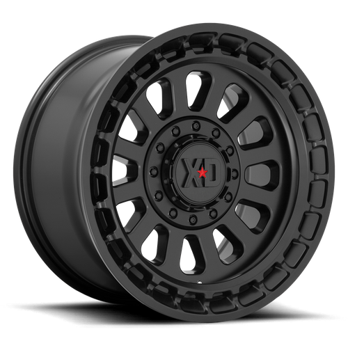 XD Series XD856 OMEGA Satin Black 17x9 +18 6x135|6x139.7mm 106.1mm
