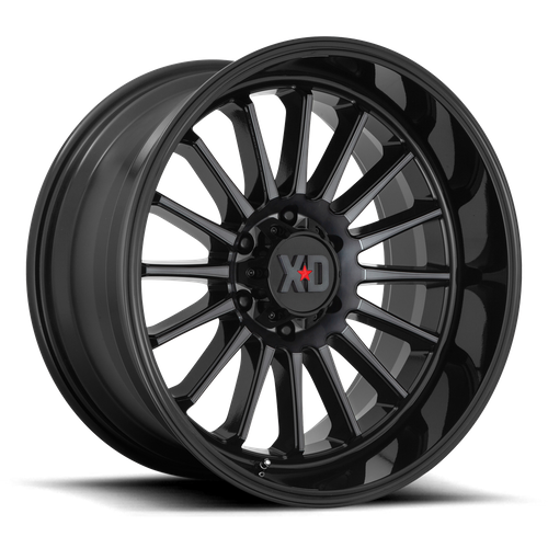 XD Series XD857 WHIPLASH Gloss Black W/ Gray Tint 20x9 0 6x139.7mm 106.1mm - Wheelwiz
