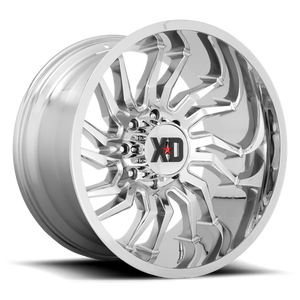 XD Series XD858 TENSION Chrome 20x10 -18 6x135mm 87.1mm