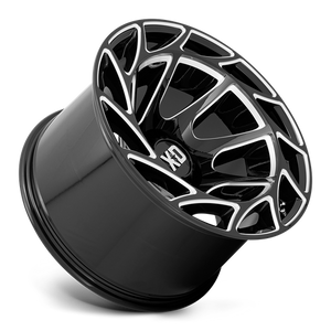 XD Series XD860 ONSLAUGHT Gloss Black Milled 20x12 -44 6x135mm 87.1mm