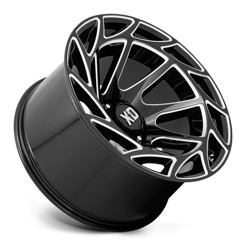 XD Series XD860 ONSLAUGHT Gloss Black Milled 20x9 0 8x165.1mm 125.1mm