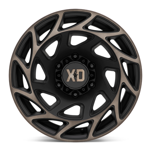 XD Series XD860 ONSLAUGHT Satin Black W/ Bronze Tint 17x9 0 6x139.7mm 106.1mm