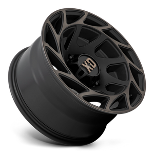 XD Series XD860 ONSLAUGHT Satin Black W/ Bronze Tint 17x9 -12 6x139.7mm 106.1mm
