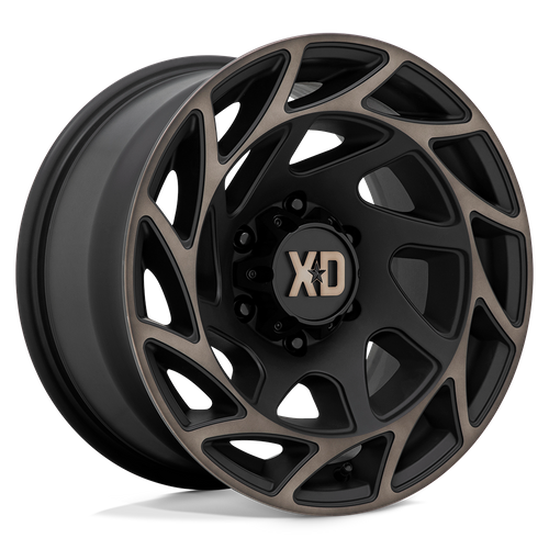 XD Series XD860 ONSLAUGHT Satin Black W/ Bronze Tint 17x9 0 6x139.7mm 106.1mm