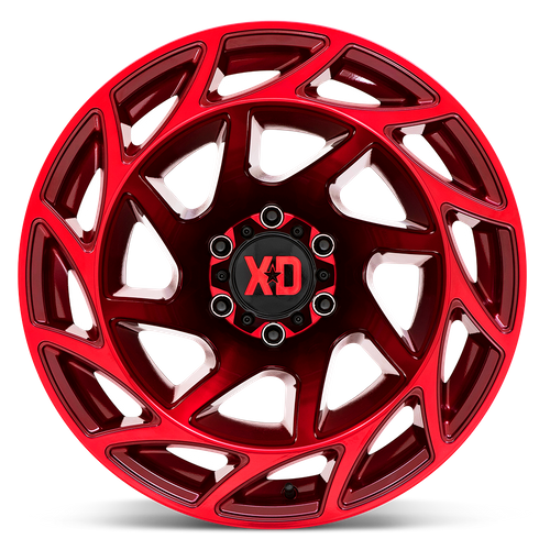 XD Series XD860 ONSLAUGHT Candy Red 20x12 -44 5x127mm 71.5mm