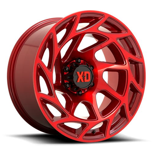XD Series XD860 ONSLAUGHT Candy Red 20x9 0 6x135mm 87.1mm