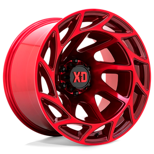XD Series XD860 ONSLAUGHT Candy Red 20x12 -44 6x135mm 87.1mm