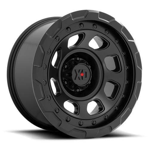 XD Series XD861 STORM Satin Black 20x9 0 8x165.1mm 125.1mm