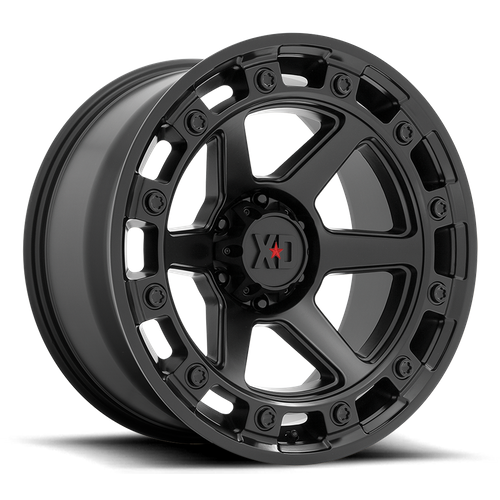 XD Series XD862 RAID Satin Black 20x10 -18 5x127mm 71.5mm
