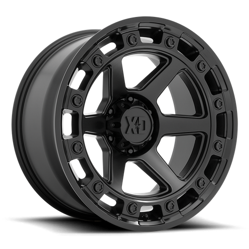 XD Series XD862 RAID Satin Black 20x10 -18 5x127mm 71.5mm