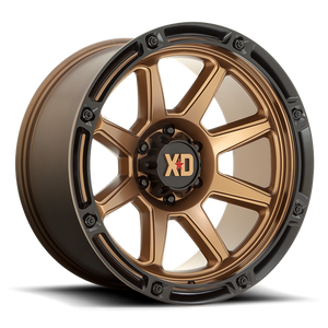XD Series XD863 Matte Bronze W/ Black Lip 20x9 0 6x139.7mm 106.1mm