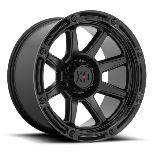 XD Series XD863 Satin Black 20x9 0 6x135mm 87.1mm